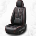 thumbnail image 1 of 2004-2020 for DODGE GRAND CARAVAN Driver Seat Cover Synthetic Leather Water Resistant Perfect Fit Enhanced Comfort, 1 of 8