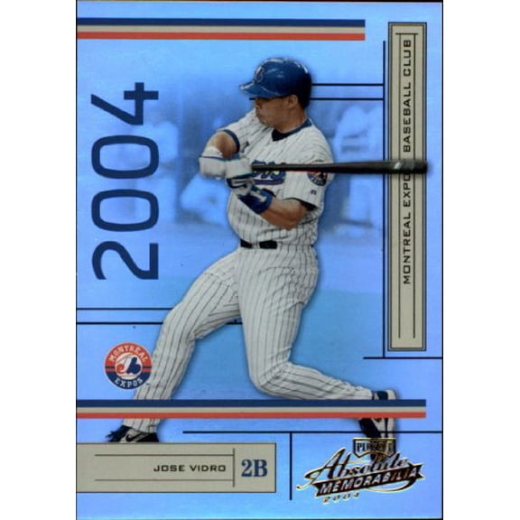 2004 Absolute Memorabilia #125 Jose Vidro /1349 MLB Baseball Trading Card