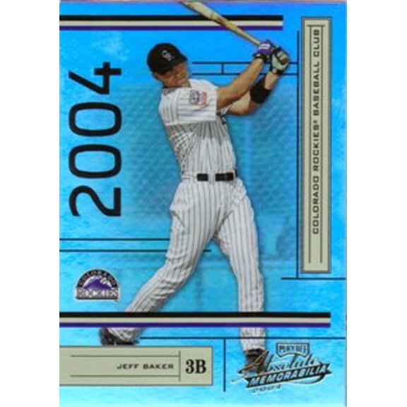 2004 Absolute Memorabilia #69 Jeff Baker /1349 MLB Baseball Trading Card