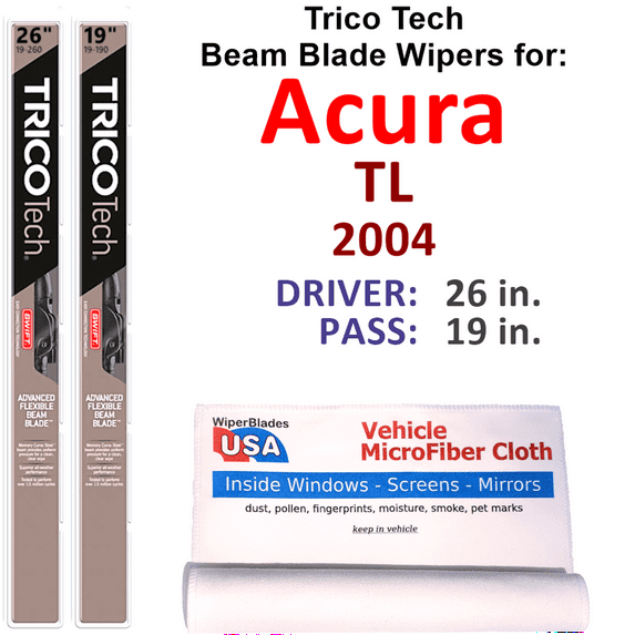 2004 Acura TL Beam Blade Wipers (Set of 2)