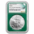 thumbnail image 1 of 2004 American Silver Eagle MS-69 NGC (Green Holder), 1 of 3
