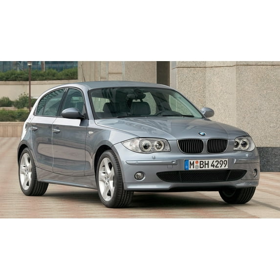 2004 BMW 1 Series 5 Door Car - 24x36 Inch Laminated Poster - Stunning Detail and Bold Colors