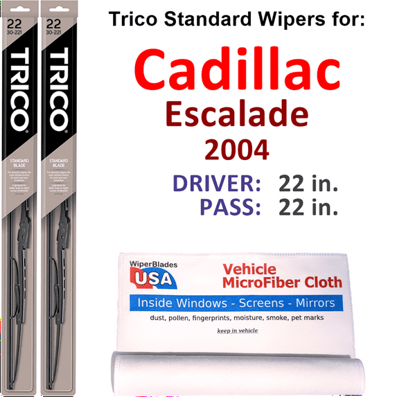 2004 Cadillac Escalade Wiper Blades (Set of 2)