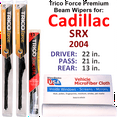 thumbnail image 1 of 2004 Cadillac SRX Performance Beam Wipers (Set of 3) w/Rear Wiper, 1 of 3
