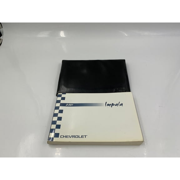 2004 Chevrolet Impala Owners Manual Handbook with Case OEM J04B46008