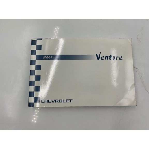 2004 Chevy Venture Owners Manual Handbook OEM G03B10024