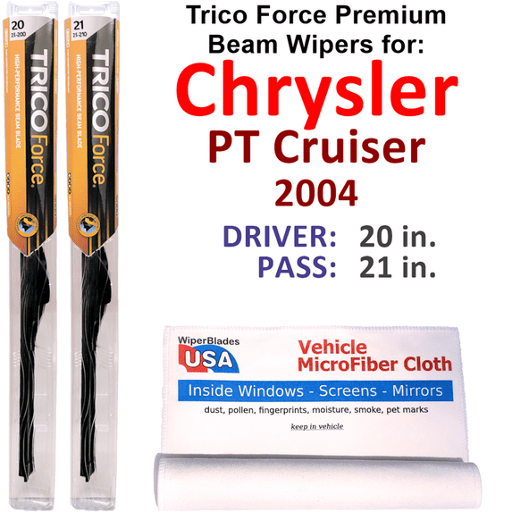2004 Chrysler PT Cruiser Performance Beam Wipers (Set of 2)