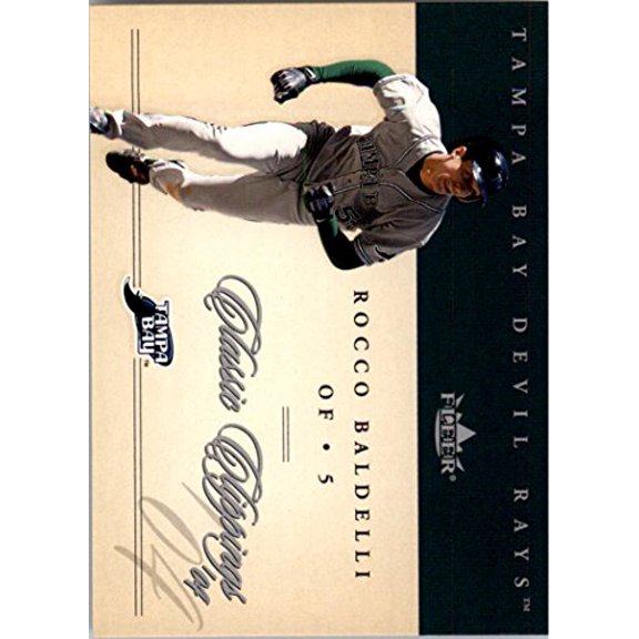 2004 Classic Clippings #19 Rocco Baldelli MLB Baseball Trading Card