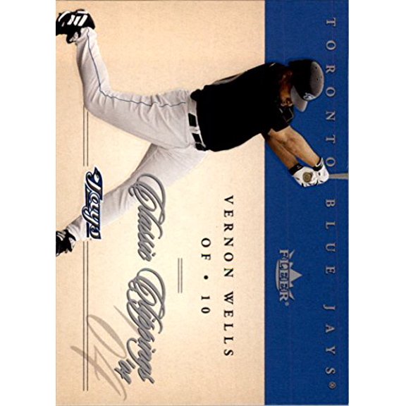 2004 Classic Clippings #28 Vernon Wells MLB Baseball Trading Card