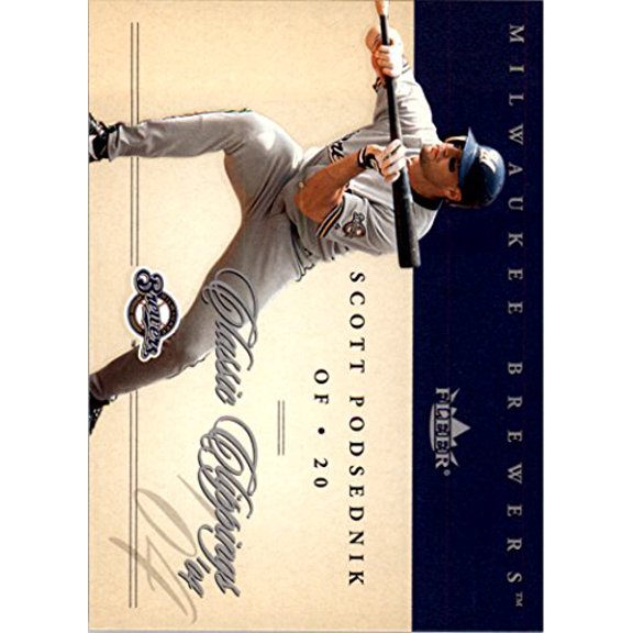 2004 Classic Clippings #43 Scott Podsednik MLB Baseball Trading Card