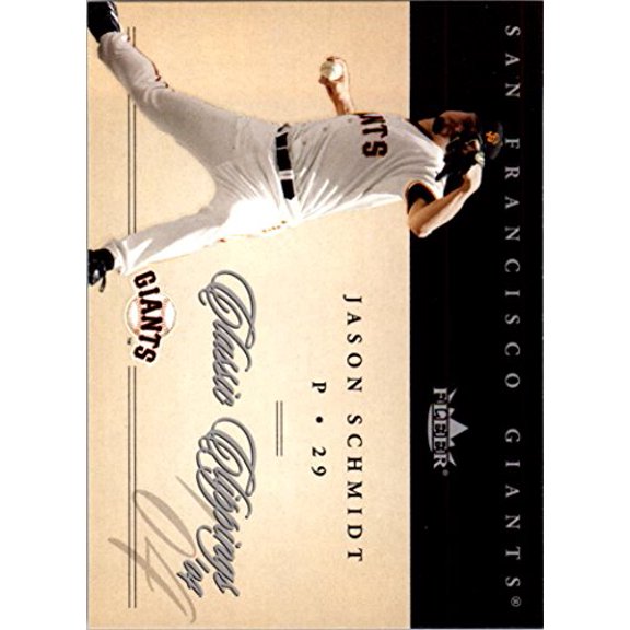 2004 Classic Clippings #58 Jason Schmidt MLB Baseball Trading Card