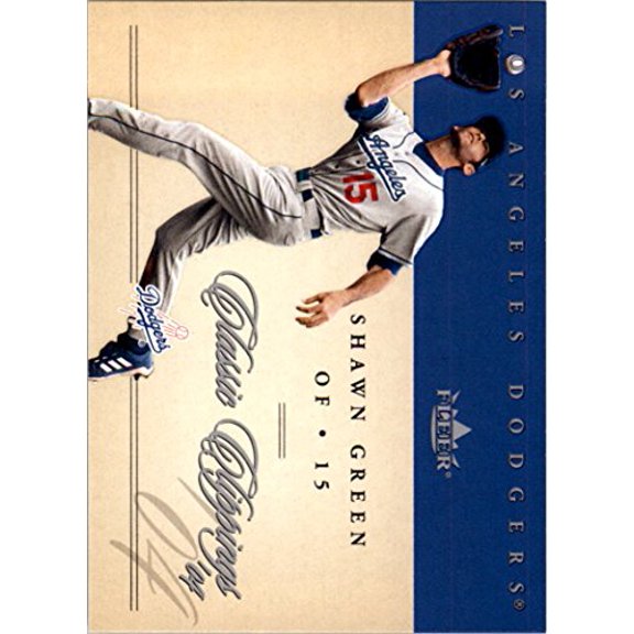 2004 Classic Clippings #9 Shawn Green MLB Baseball Trading Card