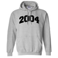 thumbnail image 1 of 2004 College Style Hoodie Sweatshirt Unisex Small Grey, 1 of 5