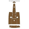 thumbnail image 1 of 2004 Crownline 225 LPX Limited Swim Platform Cockpit Boat EVA Teak Floor Pad Mat, 1 of 7