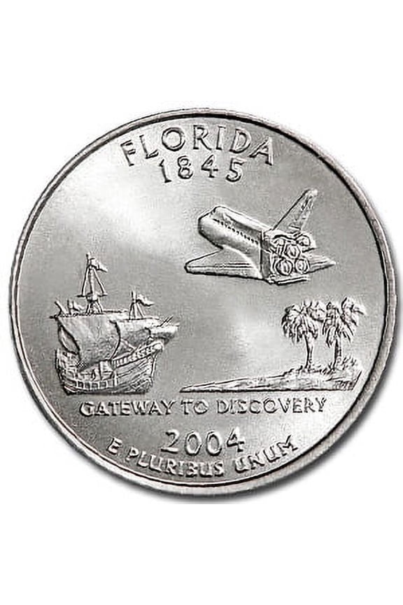 2004-D Florida State Quarter BU