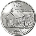 thumbnail image 1 of 2004-D Iowa State Quarter BU, 1 of 2