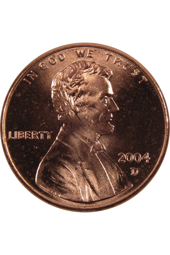 2004 D Lincoln Memorial Cent BU Uncirculated Penny 1c Coin
