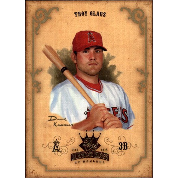 2004 Diamond Kings #94 Troy Glaus MLB Baseball Trading Card