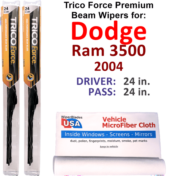 2004 Dodge Ram 3500 Performance Beam Wipers (Set of 2)