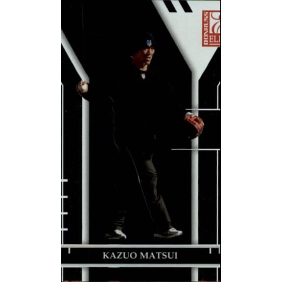 2004 Donruss Elite #121 Kazuo Matsui RC MLB Baseball Trading Card