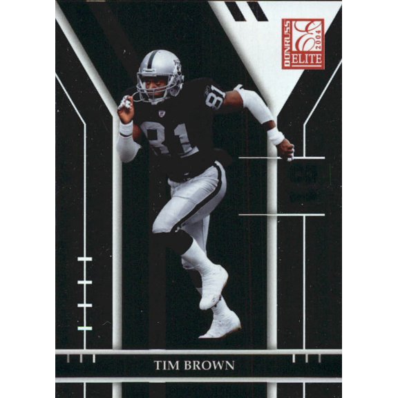 2004 Donruss Elite #72 Tim Brown NFL Football Trading Card