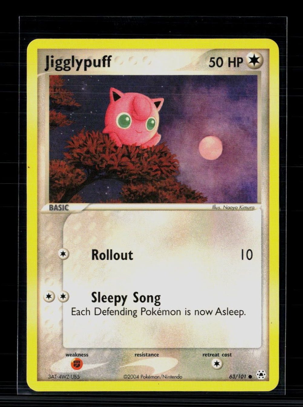 jigglypuff pokemon card price 44/105 Uncommon 1st Edition Near Mint Colorless Lets All Rollout (20) This attack does 20 damage for each of your Benched Pokmon that has the Lets All Rollout attack Jigglypuff Pokemon Card