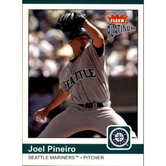 2004 Fleer Platinum #49 Joel Pineiro MLB Baseball Trading Card