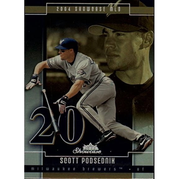 2004 Fleer Showcase #91 Scott Podsednik MLB Baseball Trading Card