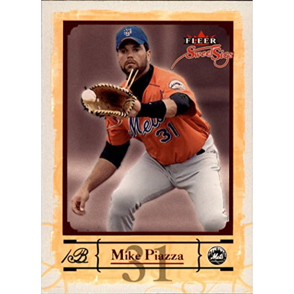 2004 Fleer Sweet Sigs #51 Mike Piazza MLB Baseball Trading Card
