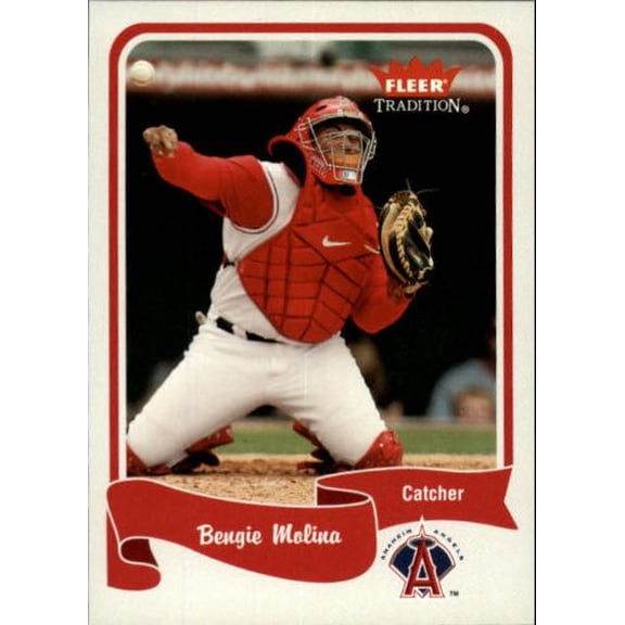 2004 Fleer Tradition #375 Bengie Molina MLB Baseball Trading Card