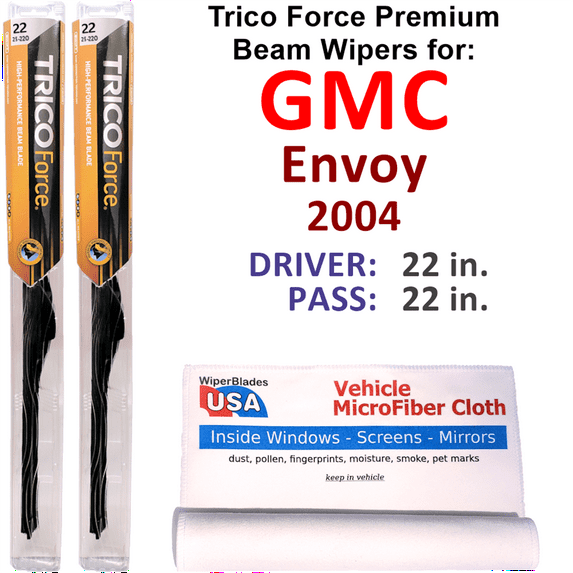 2004 GMC Envoy Performance Beam Wipers (Set of 2)