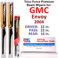 thumbnail image 1 of 2004 GMC Envoy Performance Beam Wipers (Set of 3) w/Rear Wiper, 1 of 3
