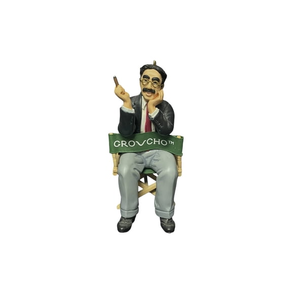 2004 Groucho Greetings Groucho Marx Carlton Cards Christmas Tree Ornament CXOR-108L