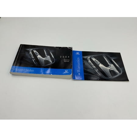 2004 Honda Accord Owners Manual K01B49008