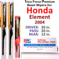 thumbnail image 1 of 2004 Honda Element Performance Beam Wipers (Set of 3) w/Rear Wiper, 1 of 3