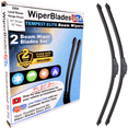 thumbnail image 1 of 2004 Land Rover Range Rover Beam Wiper Blades Wipers w/2yr Warranty (Set of 2) (WiperBladesUSA), 1 of 5