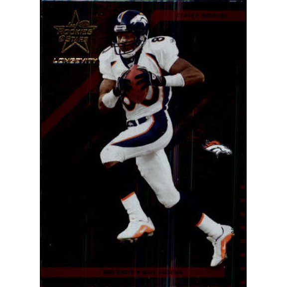 2004 Leaf Rookies and Stars Longevity #30 Rod Smith NFL Football Trading Card
