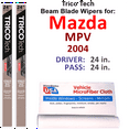 thumbnail image 1 of 2004 Mazda MPV Beam Blade Wipers (Set of 2), 1 of 3