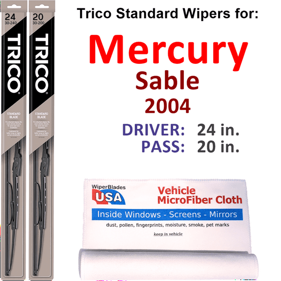 2004 Mercury Sable Wiper Blades (Set of 2)
