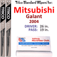 thumbnail image 1 of 2004 Mitsubishi Galant Wiper Blades (Set of 2), 1 of 3