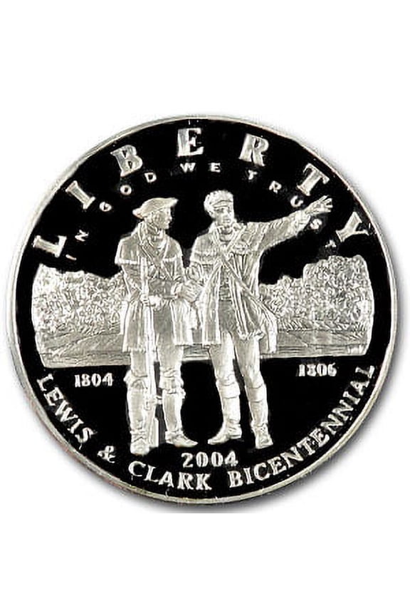 2004-P Lewis & Clark Bicent'l $1 Silver Commem Prf (Capsule Only)