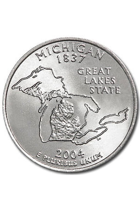 2004-P Michigan State Quarter BU