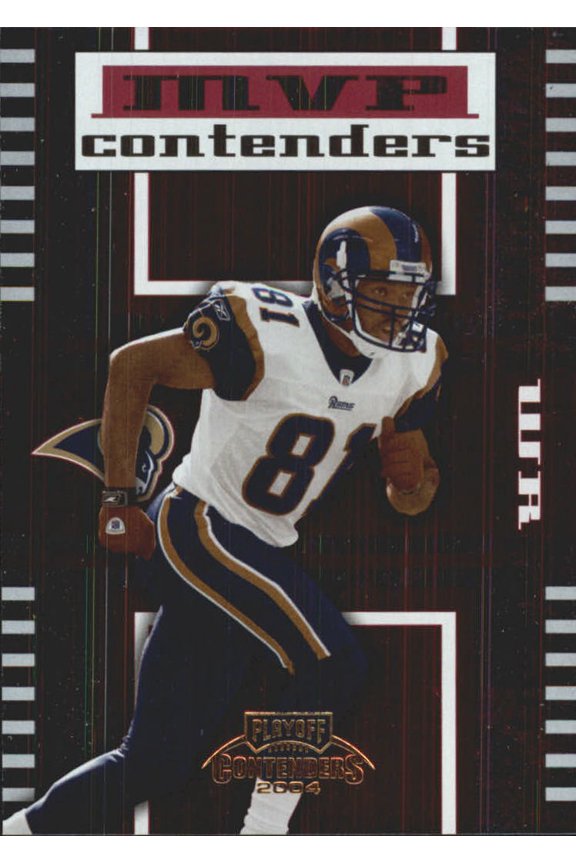 2004 Playoff Contenders MVP Contenders Red #MC15 Torry Holt /1250 NFL Football Trading Card