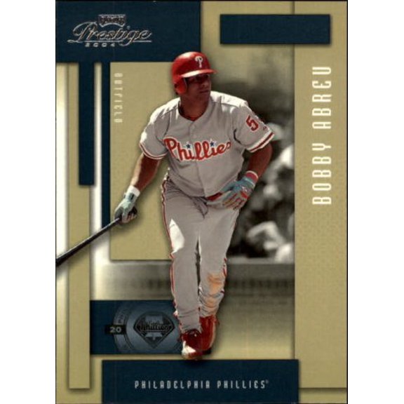 2004 Playoff Prestige #141 Bobby Abreu MLB Baseball Trading Card