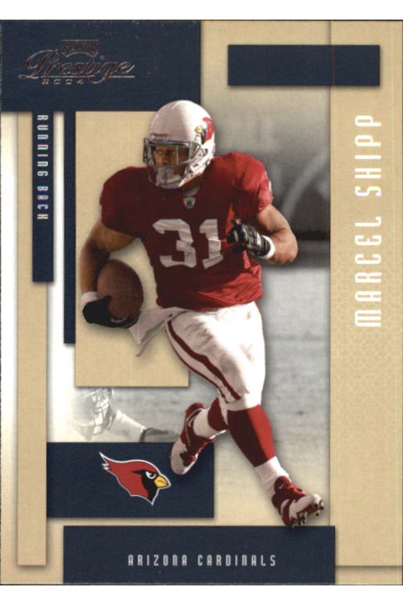 2004 Playoff Prestige #4 Marcel Shipp NFL Football Trading Card