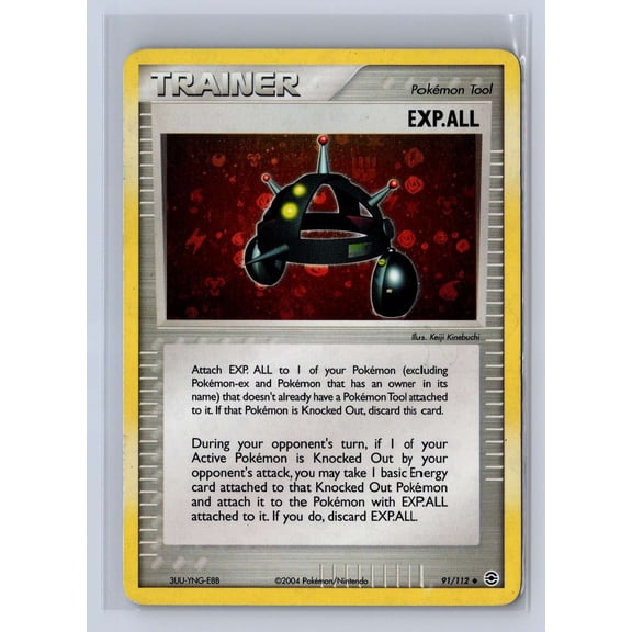 2004 Pokemon EX FireRed & LeafGreen Reverse Holo Exp.All #91/112 DMG Uncommon