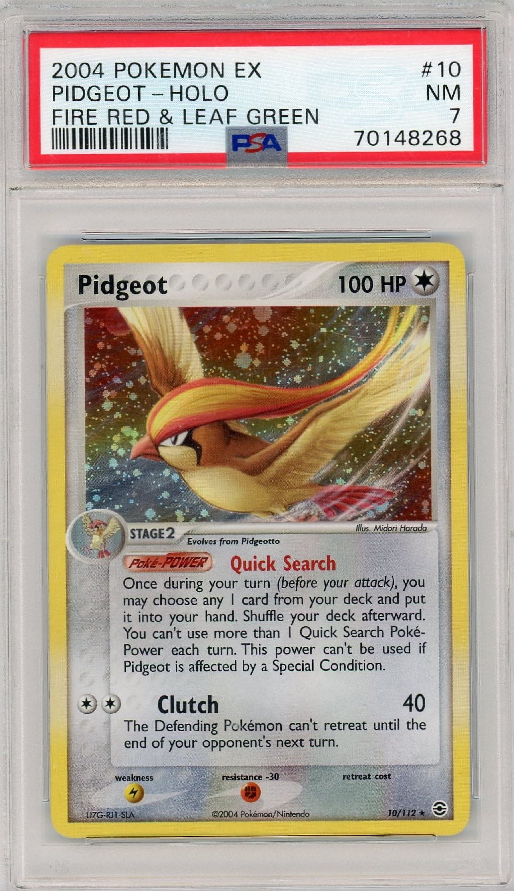 2004 pokemon cards PSA 9 - CHARMANDER #113 HOLO This attack does 40 damage to that Pokmon PSA Set Registry: Collecting 2004