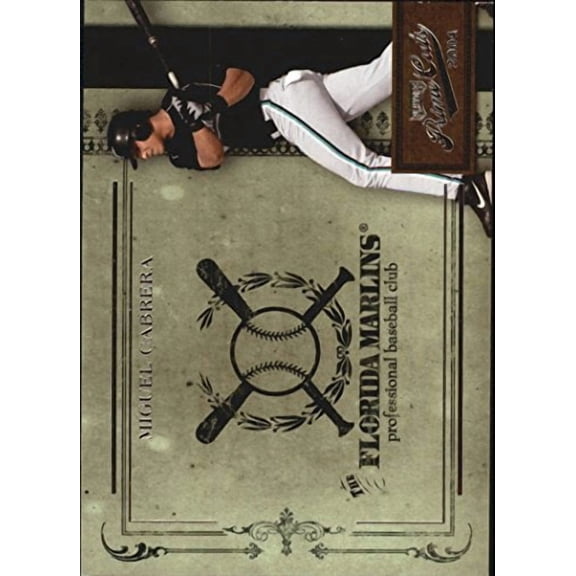 2004 Prime Cuts II #6 Miguel Cabrera /699 MLB Baseball Trading Card