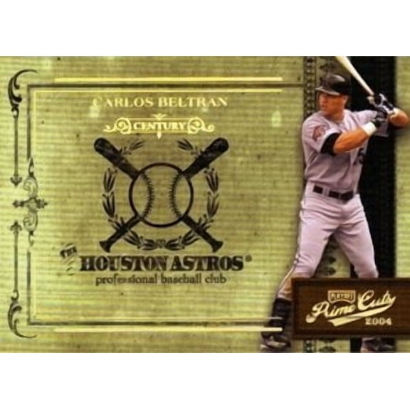 2004 Prime Cuts II Century Gold #73 Carlos Beltran /25 MLB Baseball Trading Card