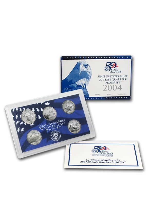 2004-S 50 State Quarters Proof Set
